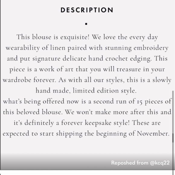 Chasing Unicorns Lover’s Rock Cutwork Embroidered - Picture 9 of 12